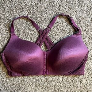 Cacique lightly lined full coverage no wire bra‎ 42D intimate women crossover